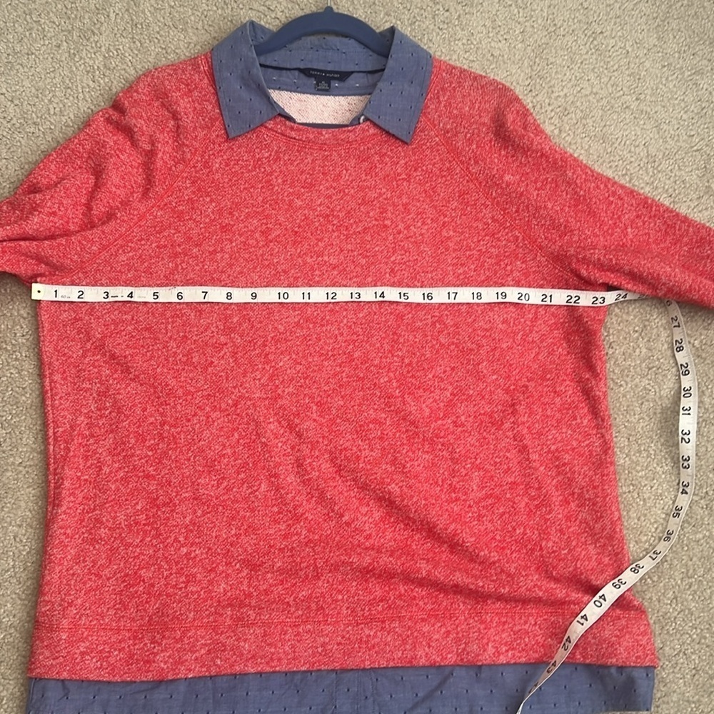 ladies Tommy Hilfiger size xl sweater with attached shirt‎ - Picture 8 of 8